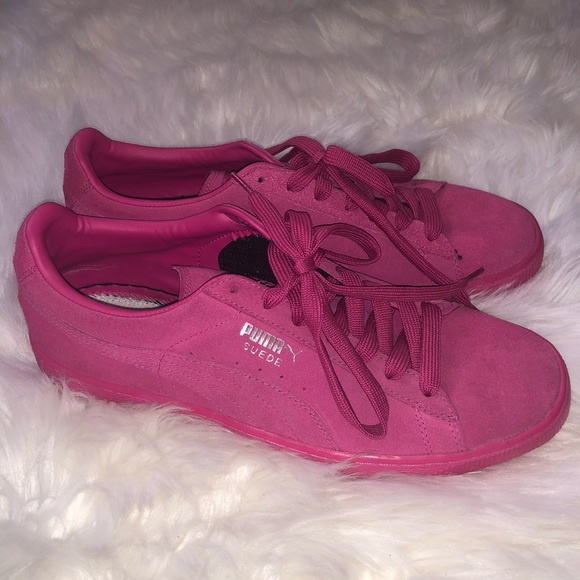 mens pink pumas